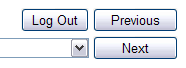 Screen snapshot of Internet Explorer buttons